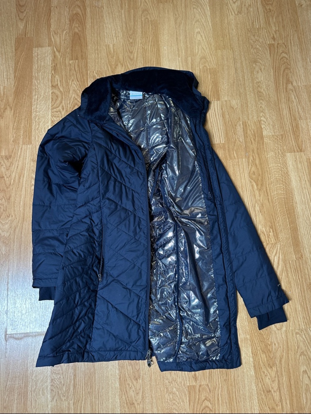 Columbia Black Quilted Puffer Jacket